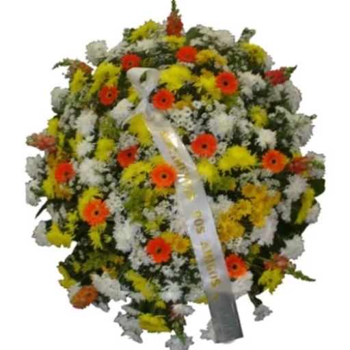 COROA DE FLORES NATURAIS 2